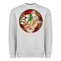 Christmas Chicken Heavyweight Sweatshirt | Teevron