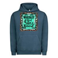 Pigment Midnight Navy whiskey bent hell bound Urban Hoodie - AdoDesignShop