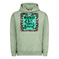 Pigment Oil Green whiskey bent hell bound Urban Hoodie - AdoDesignShop