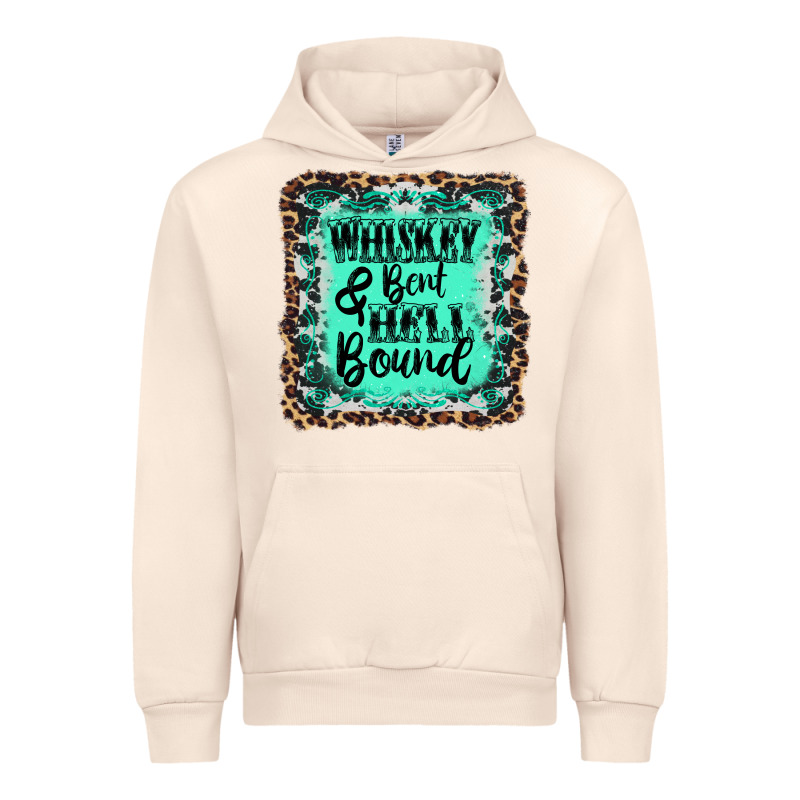 Whiskey Bent Hell Bound Urban Hoodie by AdoDesignShop | Teevron