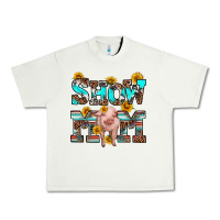 Pistachio show mom pig Urban Heavy Tee - RanaPortraitStore