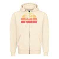 Sandshell Pismo Beach CA Vintage 70s Retro Throwback Design Zipper Hoodie - longCreatives