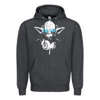 Smoke DJ Yoda Zipper Hoodie - longCreatives