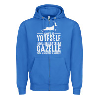 True Royal Gazelle Gift Lover Zipper Hoodie - longCreatives