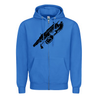 True Royal Gears of war lancer Zipper Hoodie - longCreatives