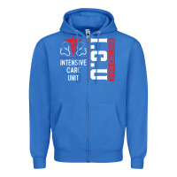 True Royal ICU Registered Nurse Medical Intensive Care Unit Zipper Hoodie - longCreatives
