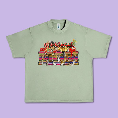 Mexican Mom Mexico Urban Heavy Tee Designed By Howdyjamesfarm