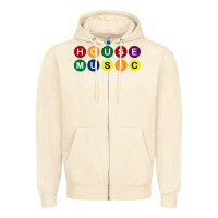 Sandshell House Music All Night Long Ravers Zipper Hoodie - longCreatives