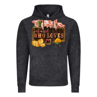 Vintage Black just a girl who loves pig olivia Vintage Hoodie - OliviaCreatesArt