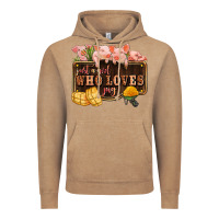 Vintage Coffee just a girl who loves pig olivia Vintage Hoodie - OliviaCreatesArt