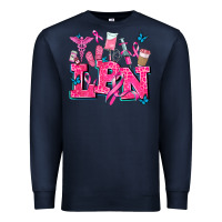 Navy lpn cancer  nurse with Premium Sweatshirt - AdoDesignShop