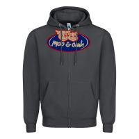 Smoke Moo and Oink Chicago Zipper Hoodie - longCreatives