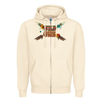 Sandshell wild one with gemstone and sunflower Zipper Hoodie - Artiststas