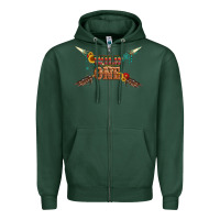 Sports Green wild one with gemstone and sunflower Zipper Hoodie - Artiststas