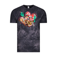 Cloud Black nurse hearts Vintage Tee - CowGirlArtShop