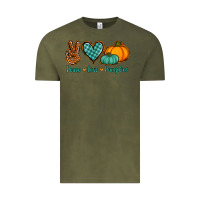 Vintage Olive peace love pumpkins Vintage Tee - Jasminsmagicworld