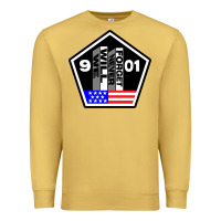 Antique Gold 9-11 We Will Never Forget Premium Sweatshirt - longCreatives