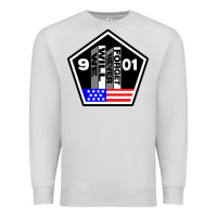 Dove Grey 9-11 We Will Never Forget Premium Sweatshirt - longCreatives