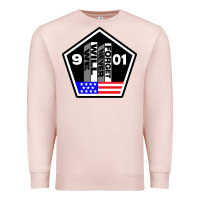 Pale Pink 9-11 We Will Never Forget Premium Sweatshirt - longCreatives