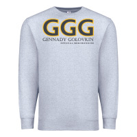 Heather Grey GENNADY GOLOVKIN - Official Merchandise Premium Sweatshirt - longCreatives