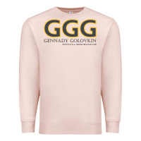 Pale Pink GENNADY GOLOVKIN - Official Merchandise Premium Sweatshirt - longCreatives