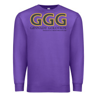 Purple GENNADY GOLOVKIN - Official Merchandise Premium Sweatshirt - longCreatives