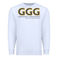 White GENNADY GOLOVKIN - Official Merchandise Premium Sweatshirt - longCreatives
