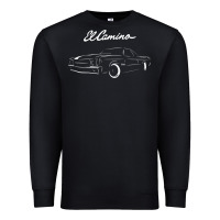 Black El Camino Premium Sweatshirt - longCreatives