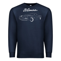 Navy El Camino Premium Sweatshirt - longCreatives