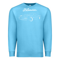 Ocean Blue El Camino Premium Sweatshirt - longCreatives