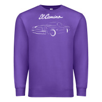 Purple El Camino Premium Sweatshirt - longCreatives