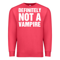 Cardinal Definitely Not A Vampire merch Premium Sweatshirt - longCreatives