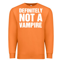 Carrot Definitely Not A Vampire merch Premium Sweatshirt - longCreatives