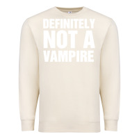 Sandshell Definitely Not A Vampire merch Premium Sweatshirt - longCreatives