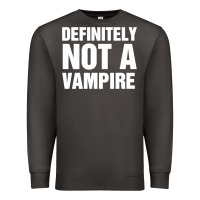 Smoke Definitely Not A Vampire merch Premium Sweatshirt - longCreatives