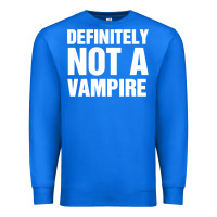 True Royal Definitely Not A Vampire merch Premium Sweatshirt - longCreatives