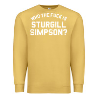 Antique Gold who the fuck is sturgill simpson Premium Sweatshirt - longCreatives