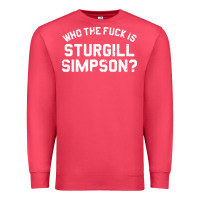 Cardinal who the fuck is sturgill simpson Premium Sweatshirt - longCreatives