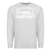 Dove Grey who the fuck is sturgill simpson Premium Sweatshirt - longCreatives