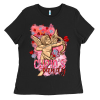 Black Cupids candy with candies Valentine's Day Ladies Tee - HowdyJamesFarm
