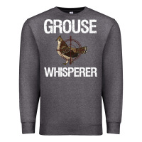 Charcoal Heather Ruffed Grouse Hunting Bird Spruce Grouse Premium Sweatshirt - longCreatives