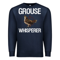 Navy Ruffed Grouse Hunting Bird Spruce Grouse Premium Sweatshirt - longCreatives