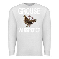 Oatmeal Heather Ruffed Grouse Hunting Bird Spruce Grouse Premium Sweatshirt - longCreatives