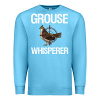 Ocean Blue Ruffed Grouse Hunting Bird Spruce Grouse Premium Sweatshirt - longCreatives