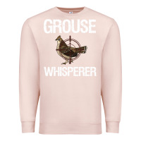 Pale Pink Ruffed Grouse Hunting Bird Spruce Grouse Premium Sweatshirt - longCreatives