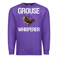 Purple Ruffed Grouse Hunting Bird Spruce Grouse Premium Sweatshirt - longCreatives