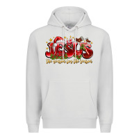 Dove Grey Jesus The Reason For The Season Premium Hoodie - CowhideDigitalArt