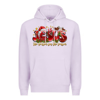 Lilac Jesus The Reason For The Season Premium Hoodie - CowhideDigitalArt