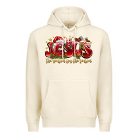 Tofu Jesus The Reason For The Season Premium Hoodie - CowhideDigitalArt