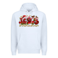 White Jesus The Reason For The Season Premium Hoodie - CowhideDigitalArt